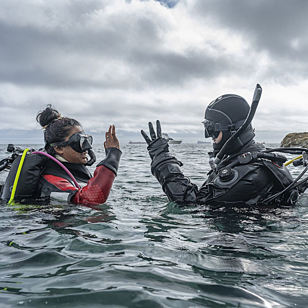 Local scuba training in Michigan